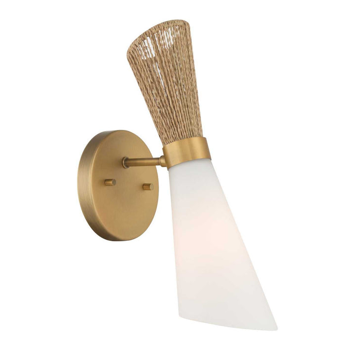 Vantrel One Light Wall Sconce in Legacy Brass Minka-Lavery