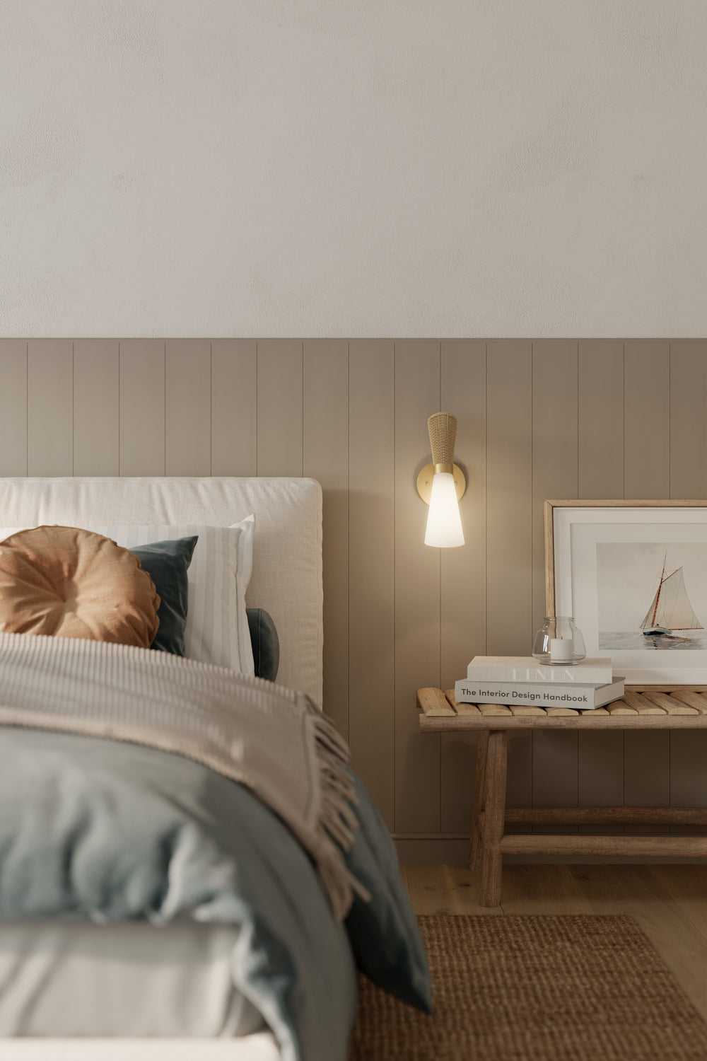Vantrel One Light Wall Sconce in Legacy Brass Minka-Lavery