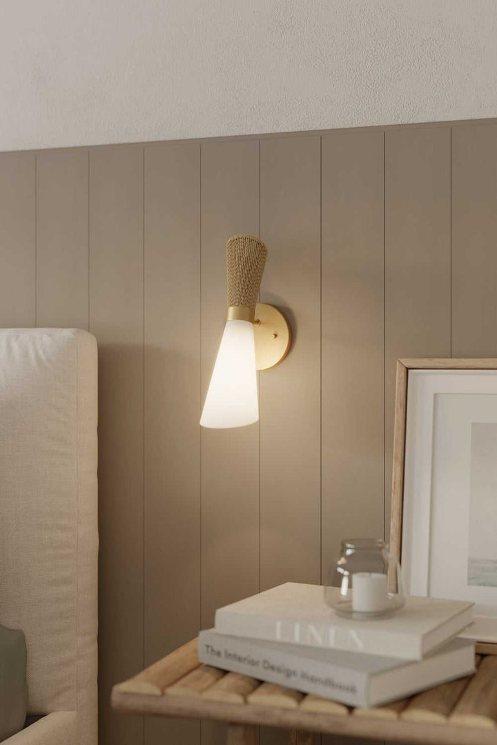 Vantrel One Light Wall Sconce in Legacy Brass Minka-Lavery