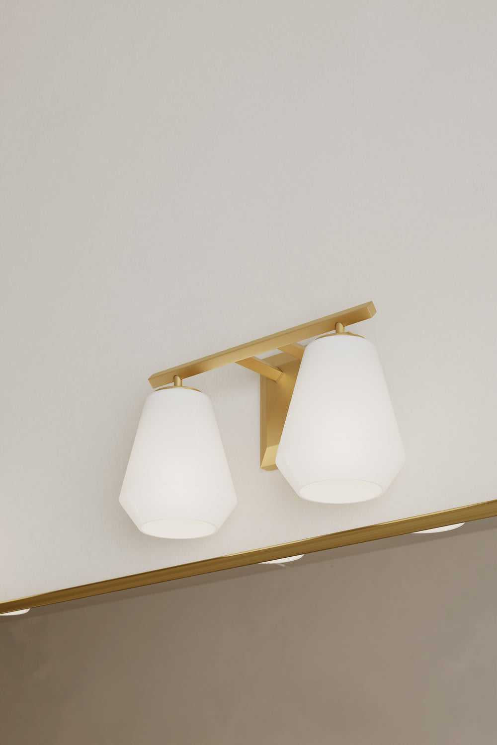 Siena Two Light Vanity in Legacy Brass Minka-Lavery