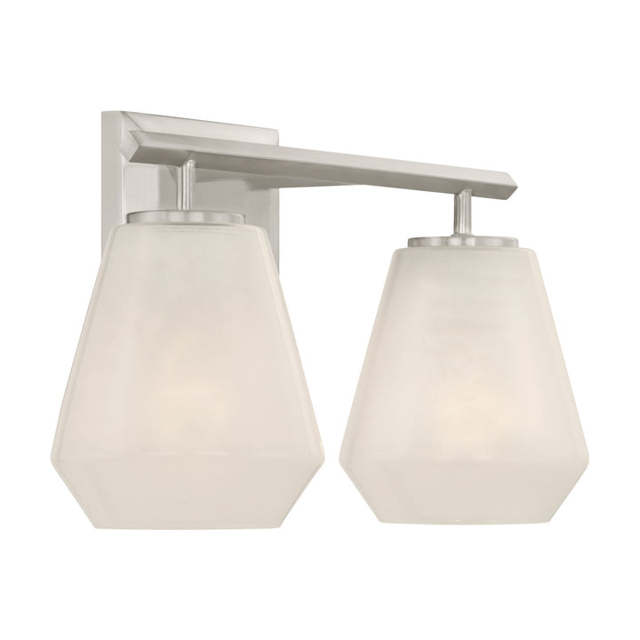 Siena Two Light Vanity in Brushed Nickel Minka-Lavery