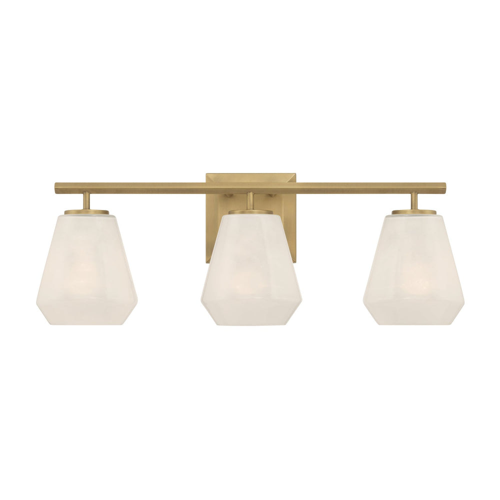 Siena Three Light Vanity in Legacy Brass Minka-Lavery