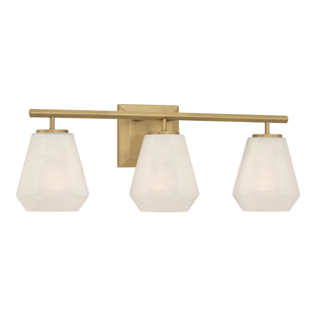 Siena Three Light Vanity in Legacy Brass Minka-Lavery