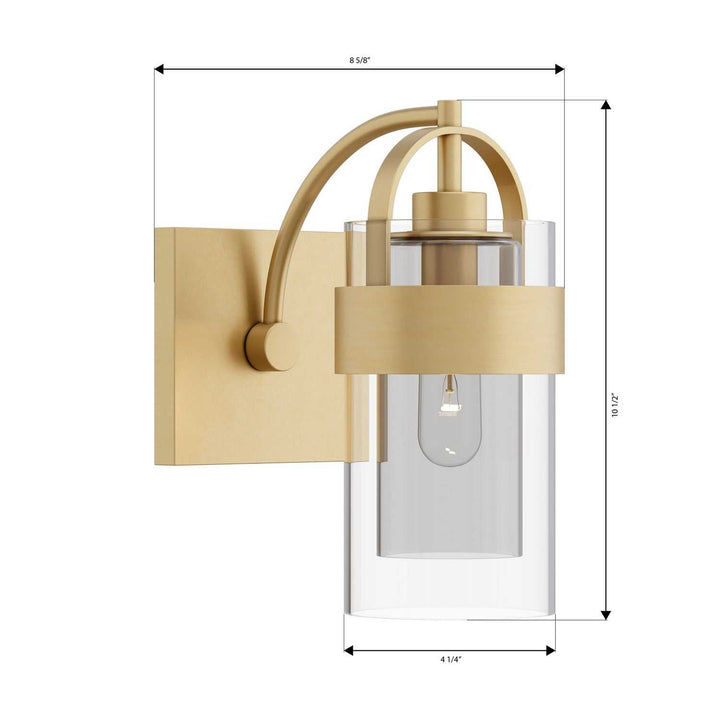Ravik One Light Bath Sconce in Legacy Brass Minka-Lavery