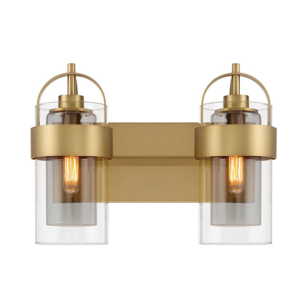 Ravik Two Light Vanity in Legacy Brass Minka-Lavery