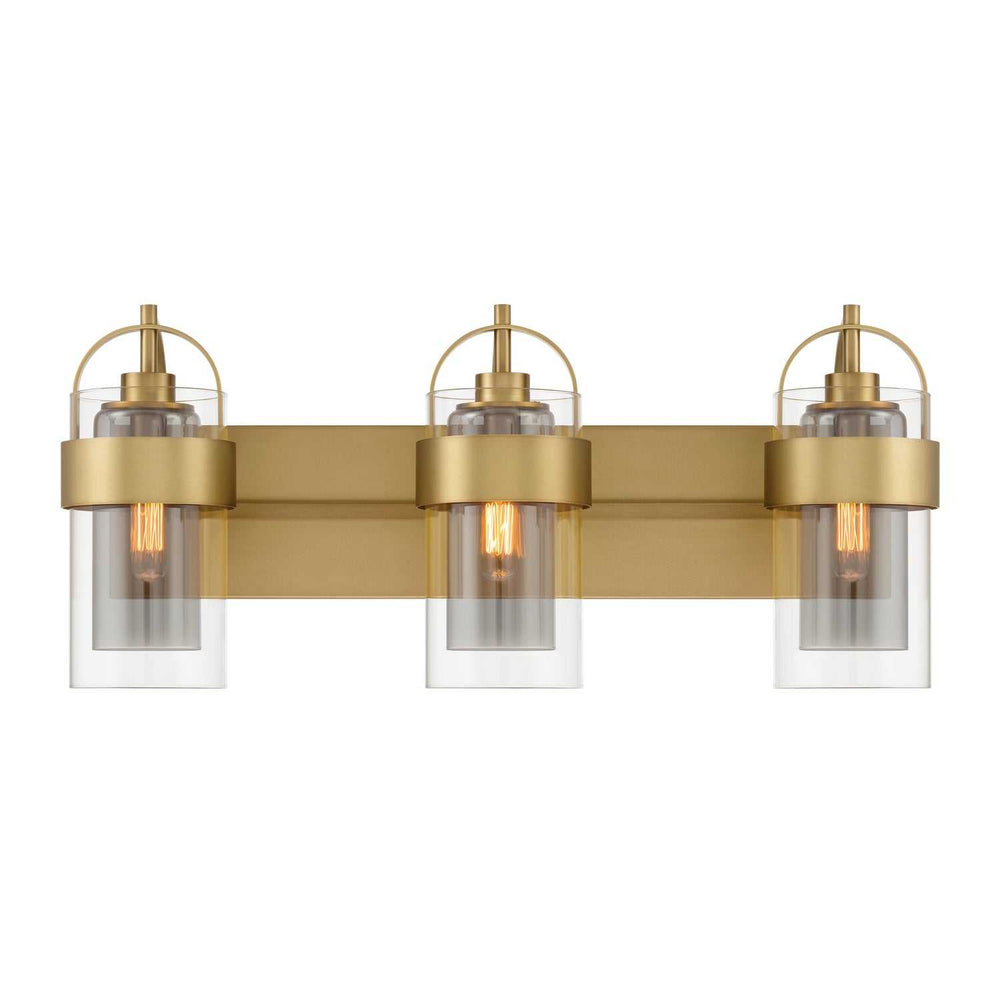 Ravik Three Light Vanity in Legacy Brass Minka-Lavery