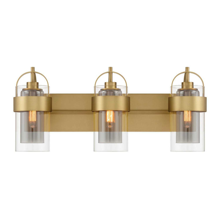 Ravik Three Light Vanity in Legacy Brass Minka-Lavery