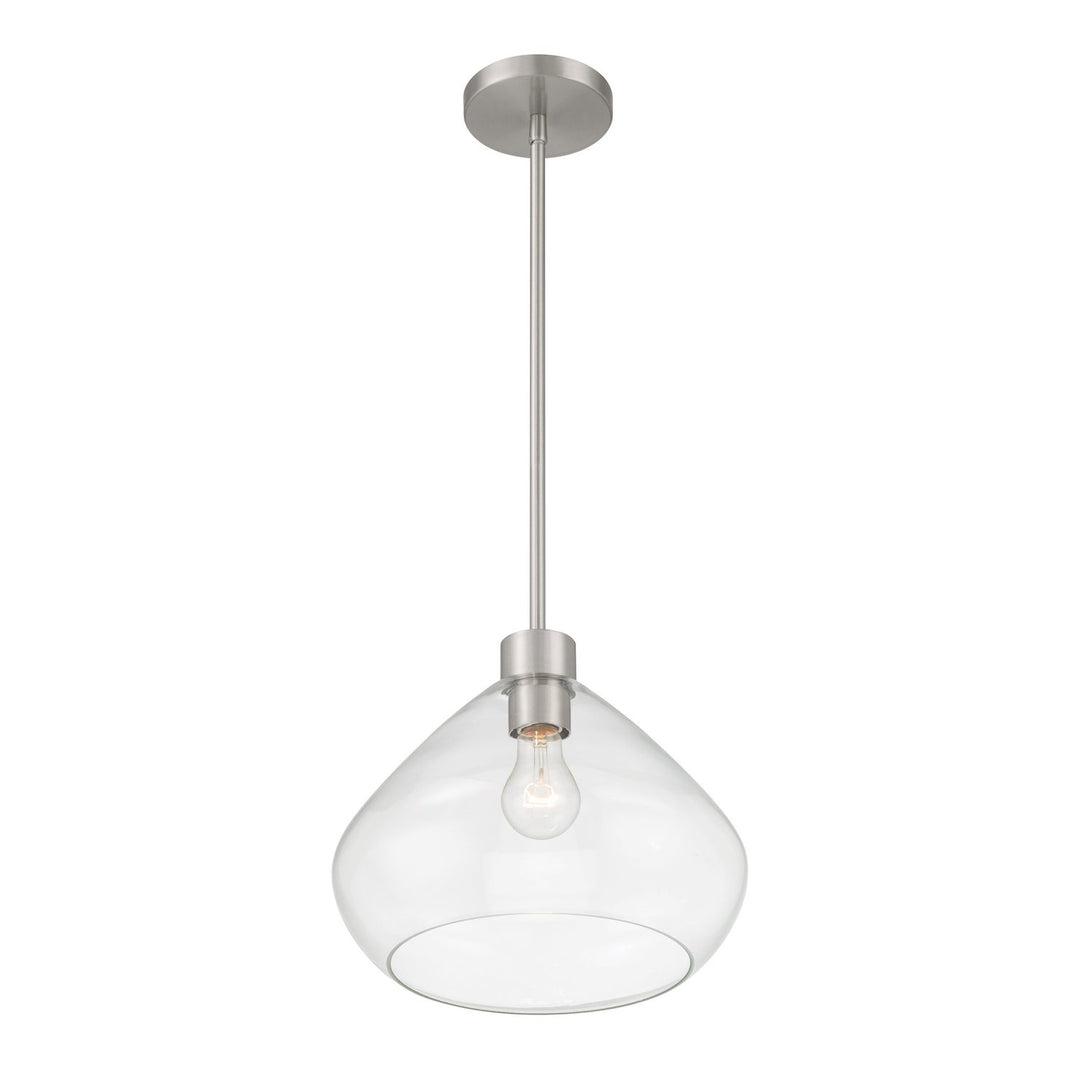 Elaris One Light Pendant in Brushed Nickel Minka-Lavery