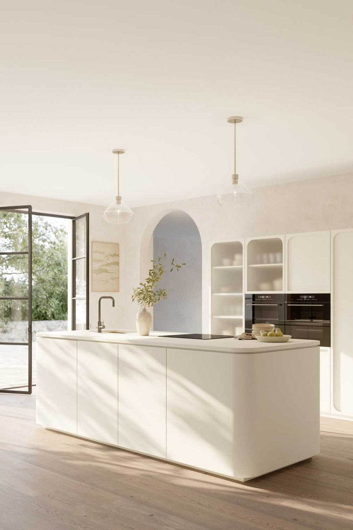 Elaris One Light Pendant in Brushed Nickel Minka-Lavery