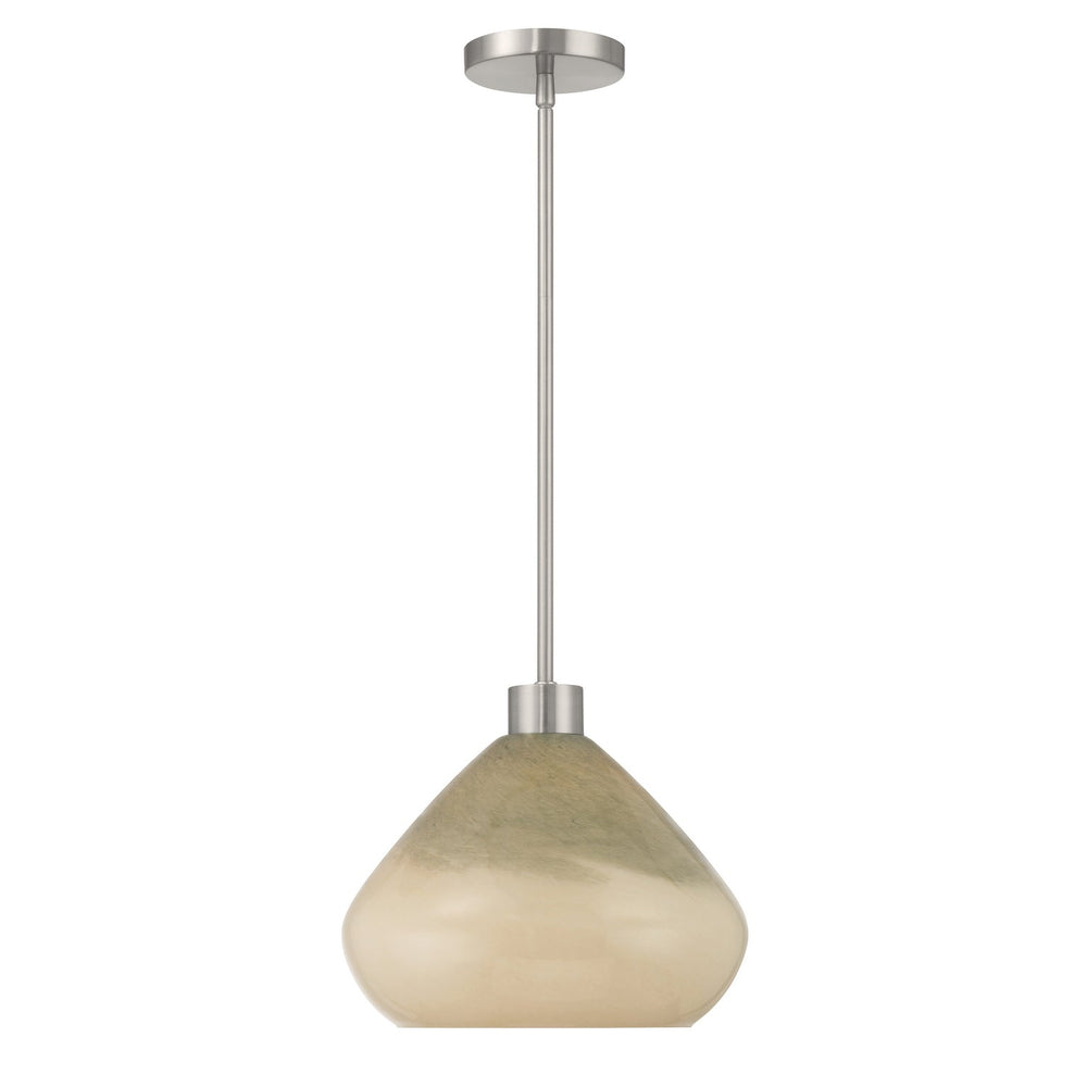 Elaris One Light Pendant in Brushed Nickel Minka-Lavery