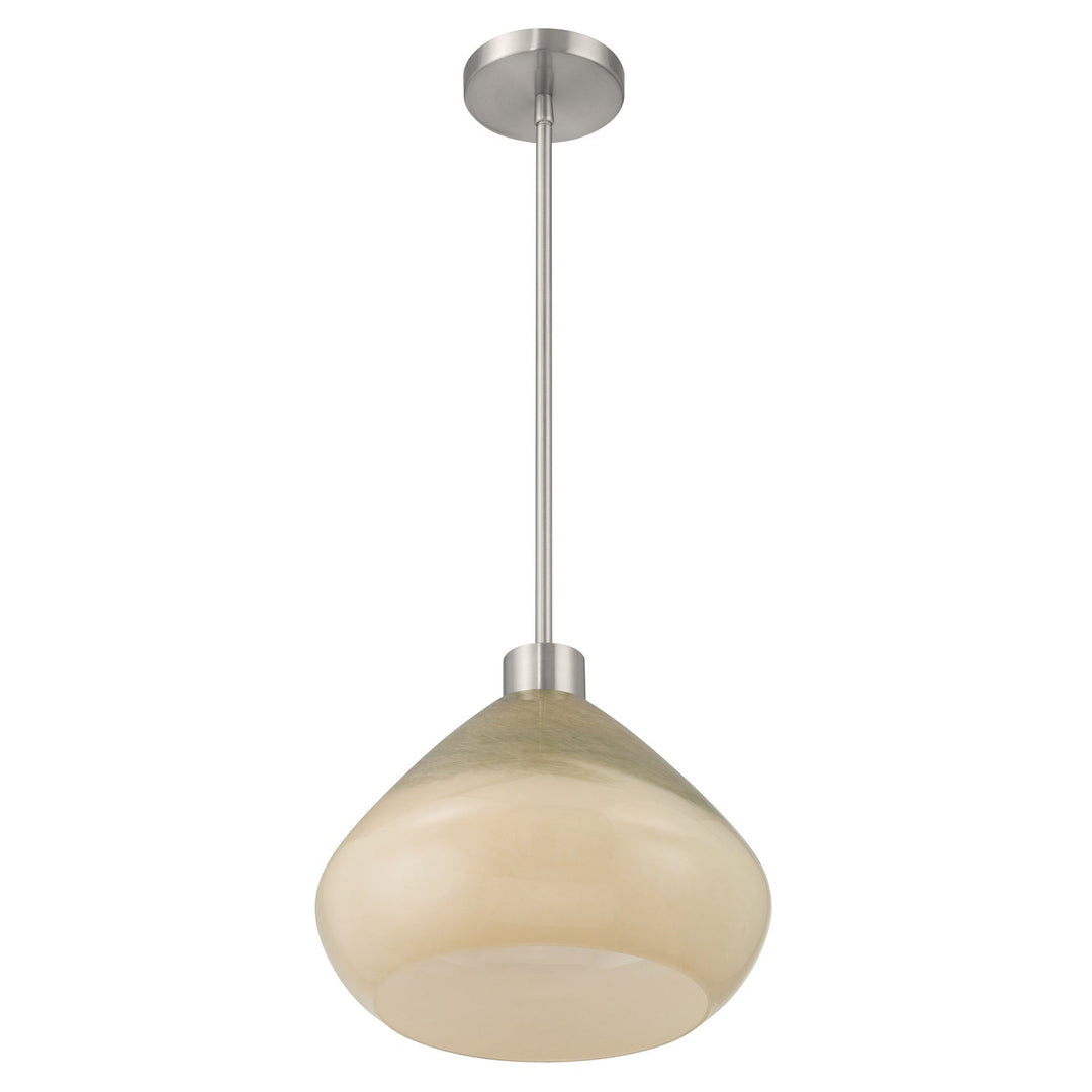 Elaris One Light Pendant in Brushed Nickel Minka-Lavery