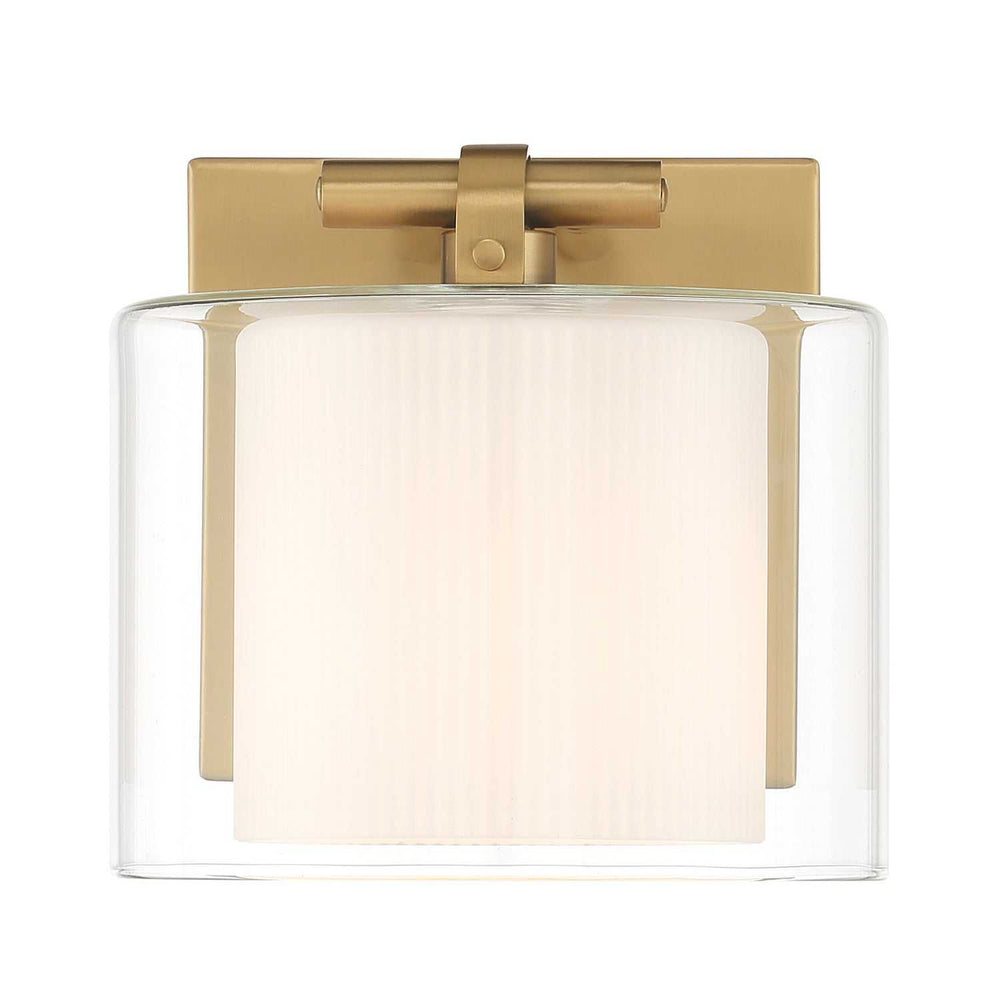 Seville One Light Bath Sconce in Legacy Brass Minka-Lavery