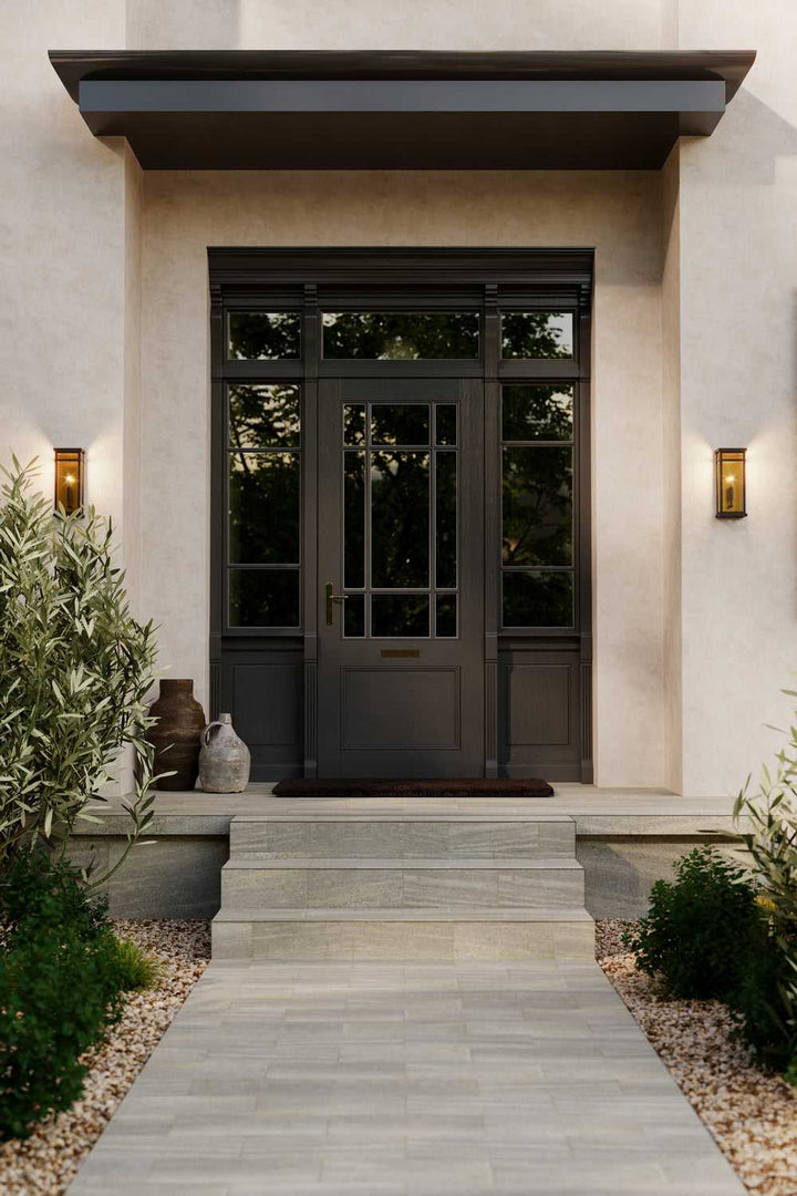 Briarlane One Light Outdoor Wall Sconce in Painted Legacy Brass Minka-Lavery