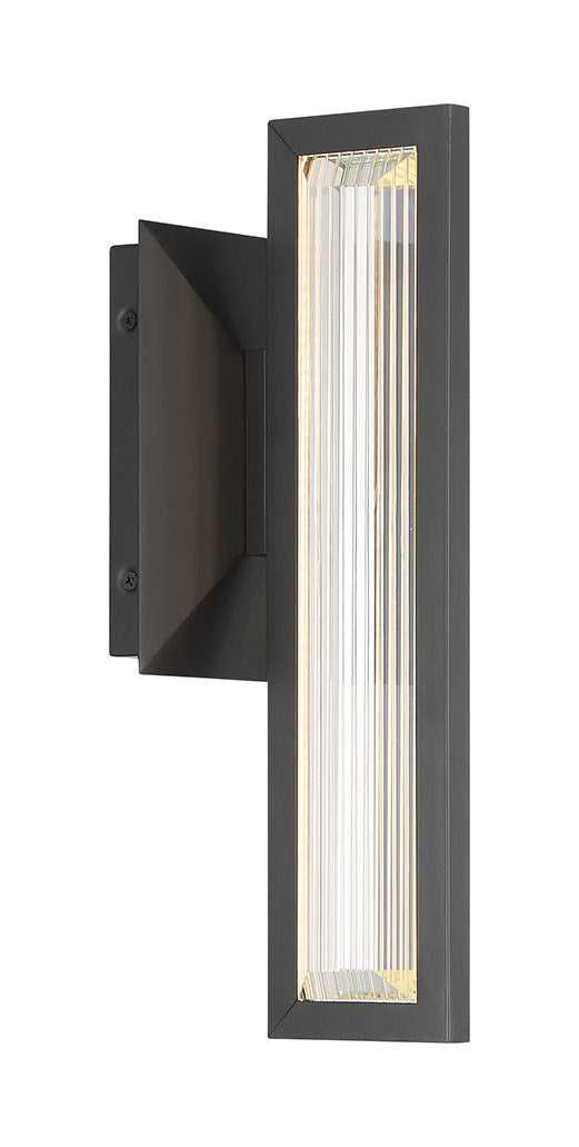 Aelin LED Wall Sconce in Matte Black Eurofase Canada