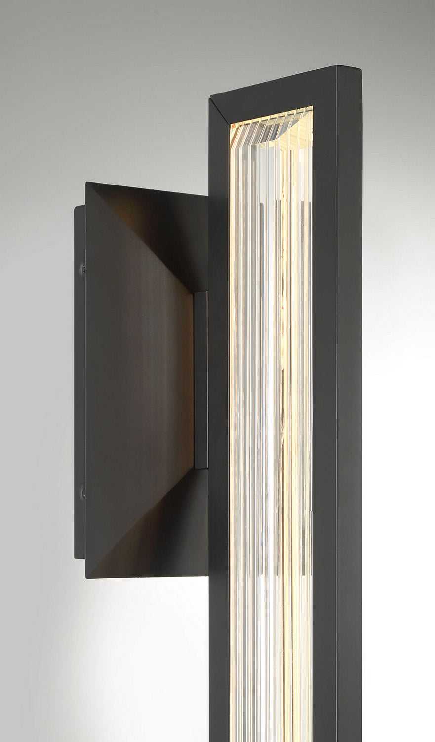 Aelin LED Wall Sconce in Matte Black Eurofase Canada