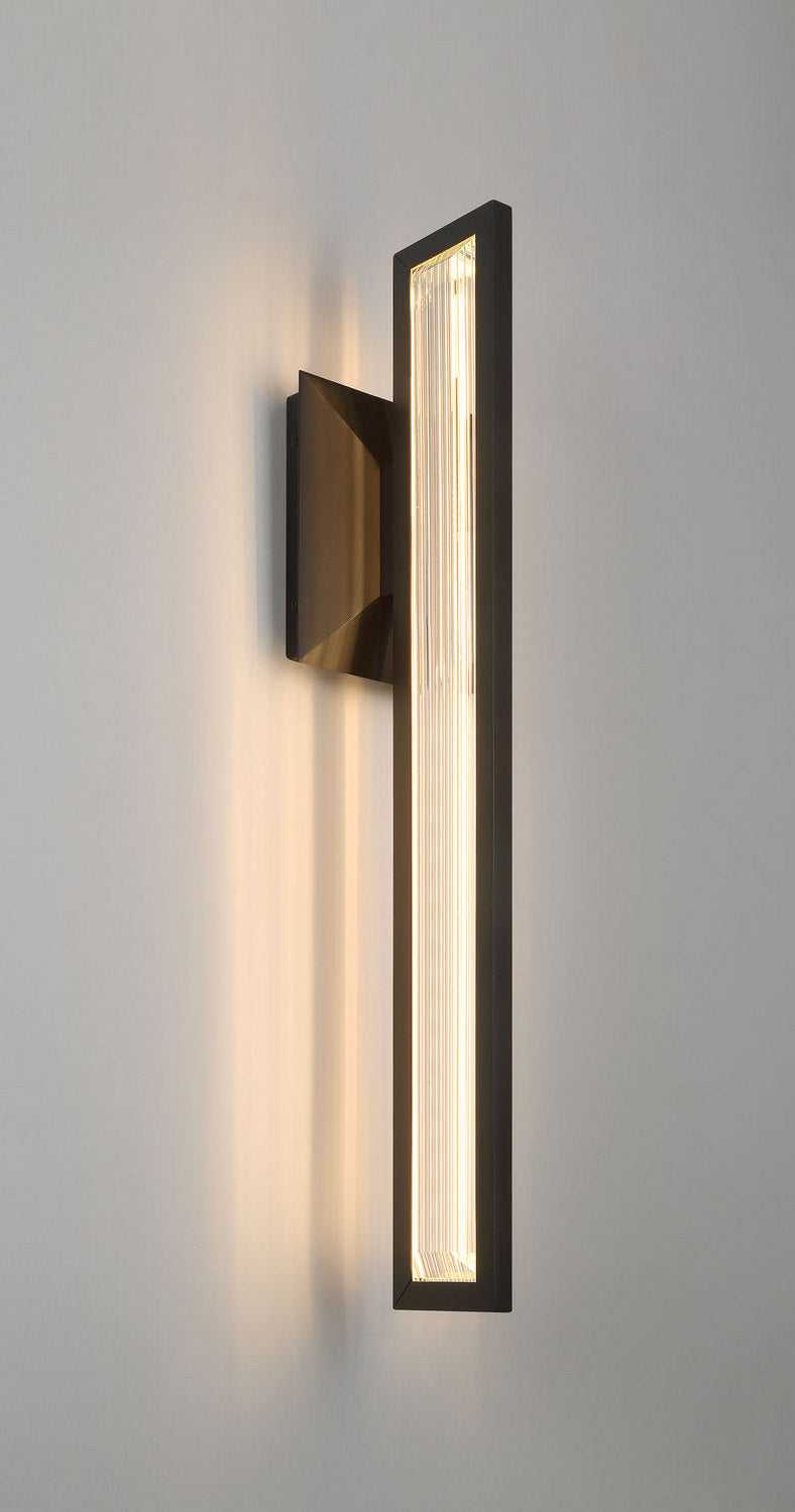 Aelin LED Wall Sconce in Matte Black Eurofase Canada