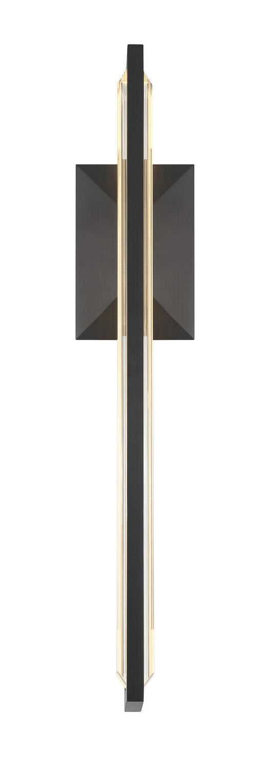 Aelin LED Wall Sconce in Matte Black Eurofase Canada