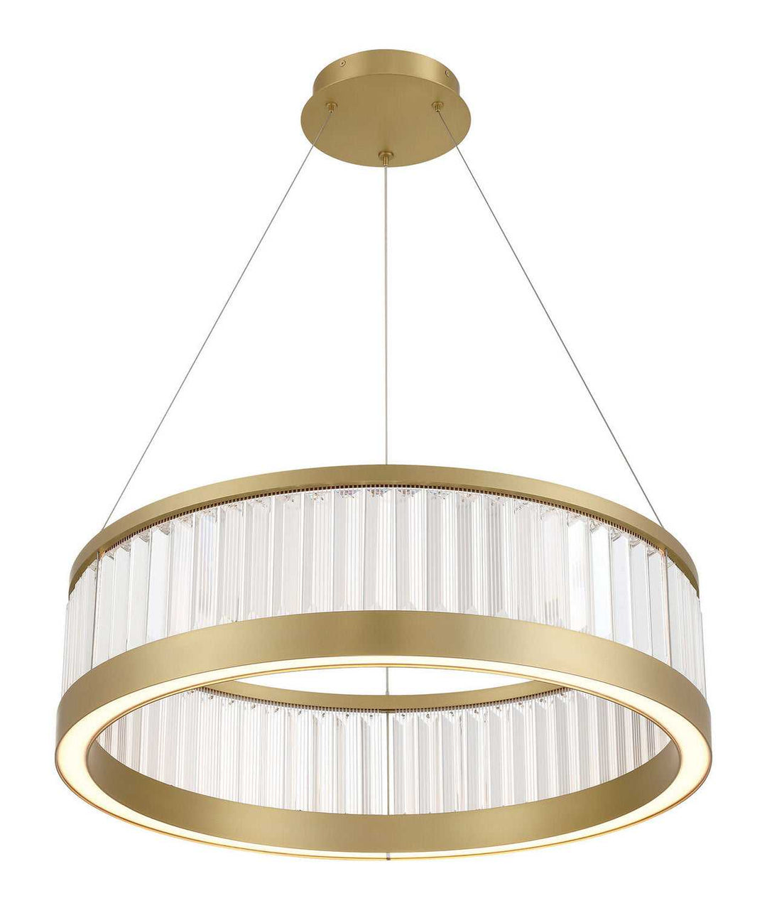 Empra LED Chandelier in Gold Eurofase Canada