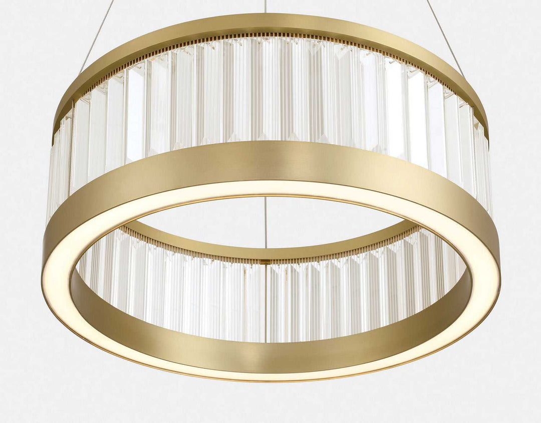Empra LED Pendant in Gold Eurofase Canada