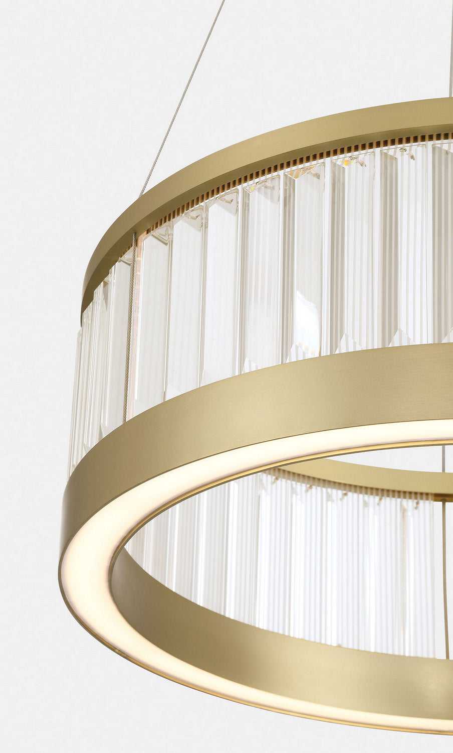 Empra LED Pendant in Gold Eurofase Canada