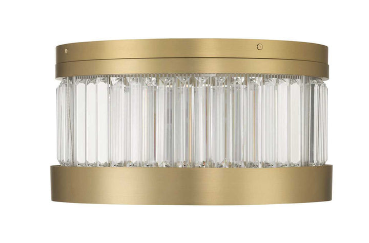 Empra LED Flush Mount in Gold Eurofase Canada