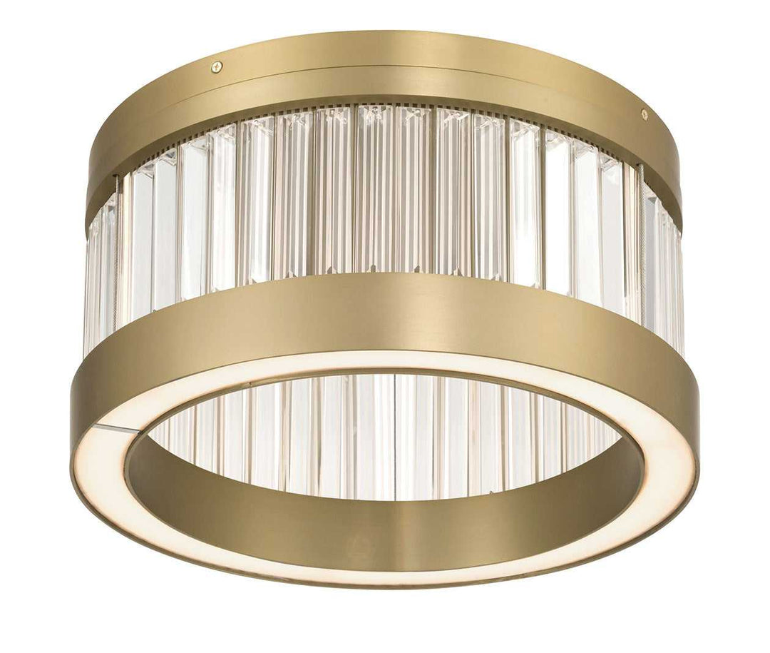 Empra LED Flush Mount in Gold Eurofase Canada