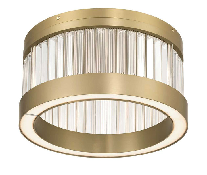 Empra LED Flush Mount in Gold Eurofase Canada