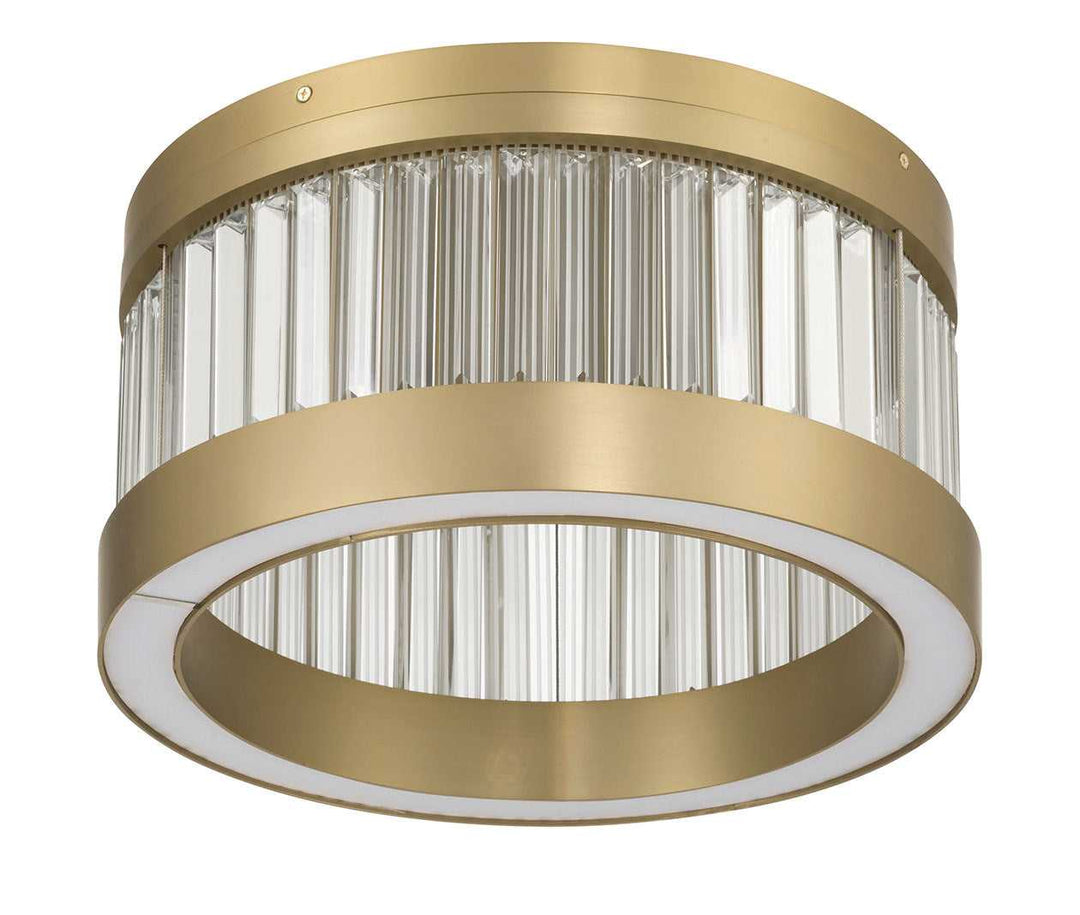 Empra LED Flush Mount in Gold Eurofase Canada