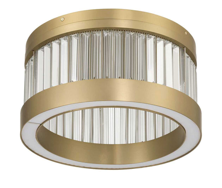 Empra LED Flush Mount in Gold Eurofase Canada