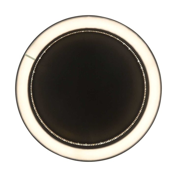 Empra LED Flush Mount in Matte Black Eurofase Canada