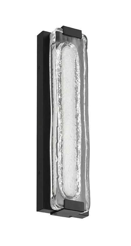 Hiltic LED Wall Sconce in Matte Black Eurofase Canada