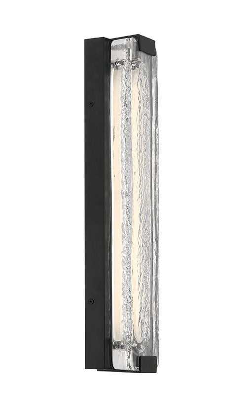 Hiltic LED Wall Sconce in Matte Black Eurofase Canada