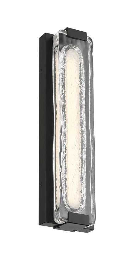 Hiltic LED Wall Sconce in Matte Black Eurofase Canada