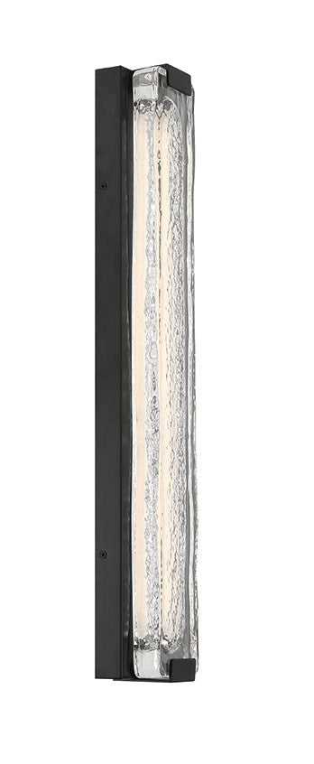 Hiltic LED Wall Sconce in Matte Black Eurofase Canada