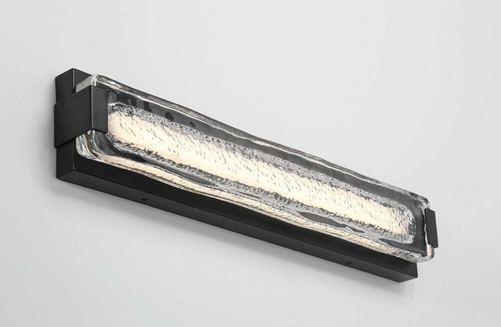 Hiltic LED Wall Sconce in Matte Black Eurofase Canada