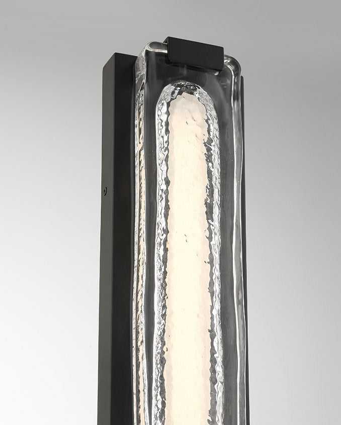 Hiltic LED Wall Sconce in Matte Black Eurofase Canada