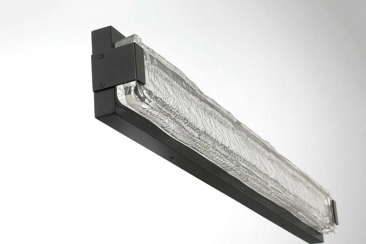Hiltic LED Wall Sconce in Matte Black Eurofase Canada