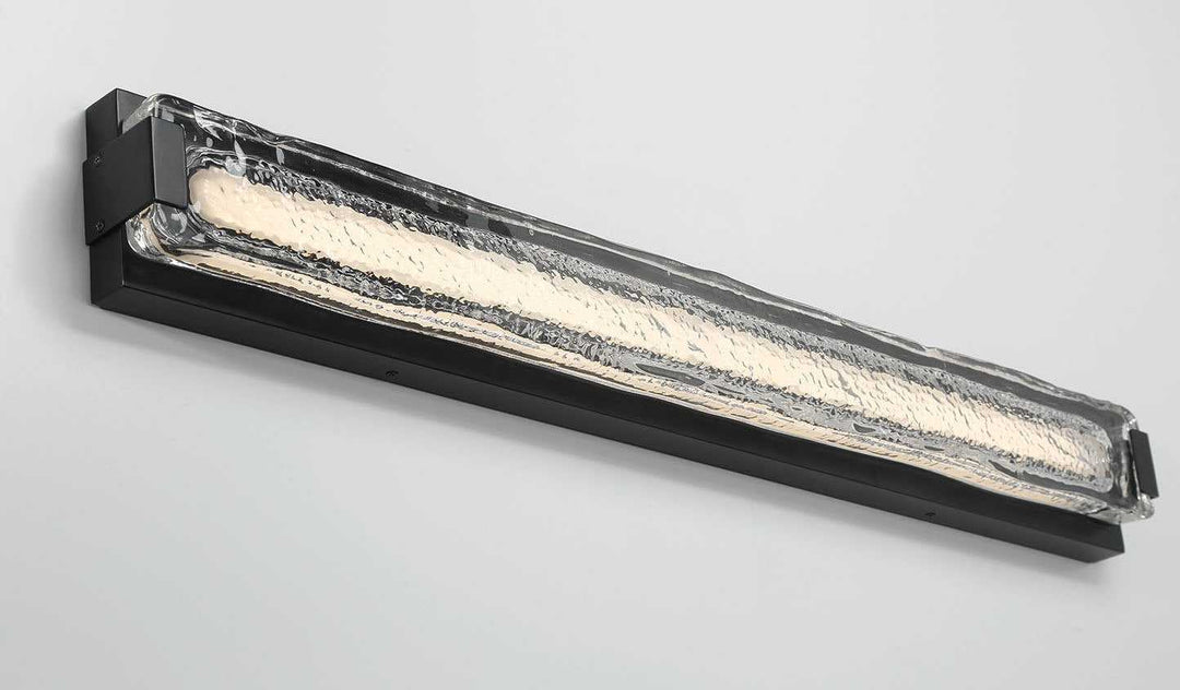 Hiltic LED Wall Sconce in Matte Black Eurofase Canada