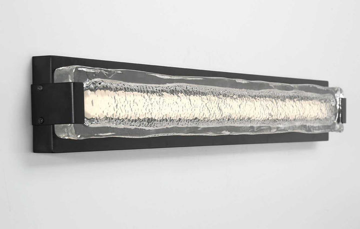 Hiltic LED Wall Sconce in Matte Black Eurofase Canada