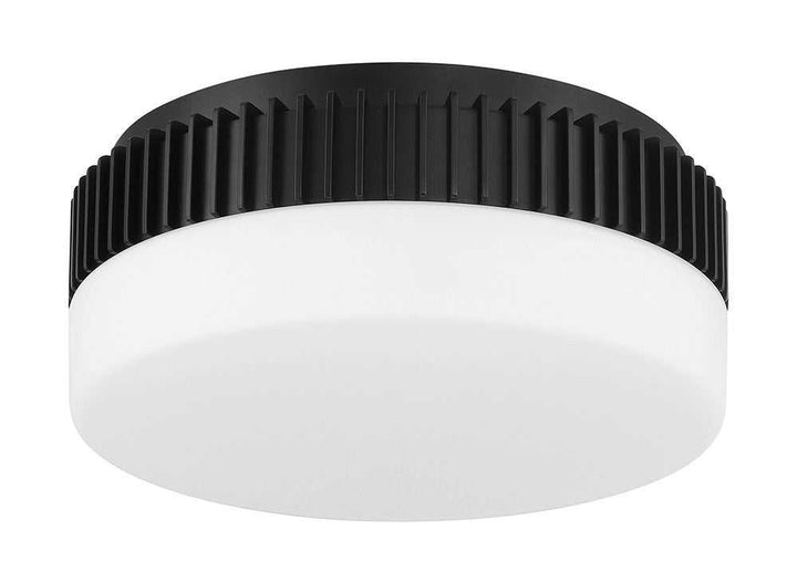 Purgos LED Flush Mount in Matte Black Eurofase Canada