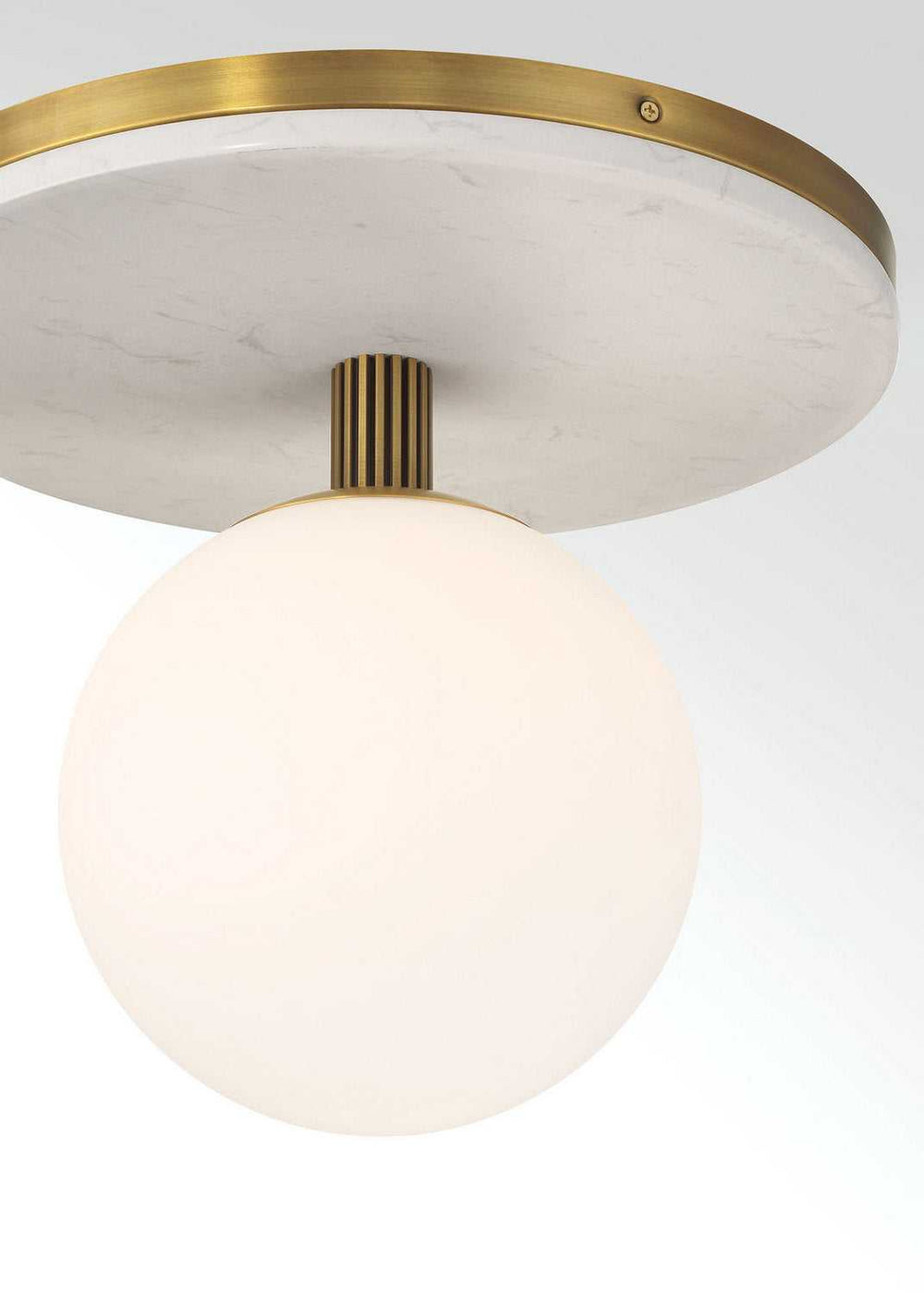 Carnagie LED Flush Mount in Antique Brass Eurofase Canada