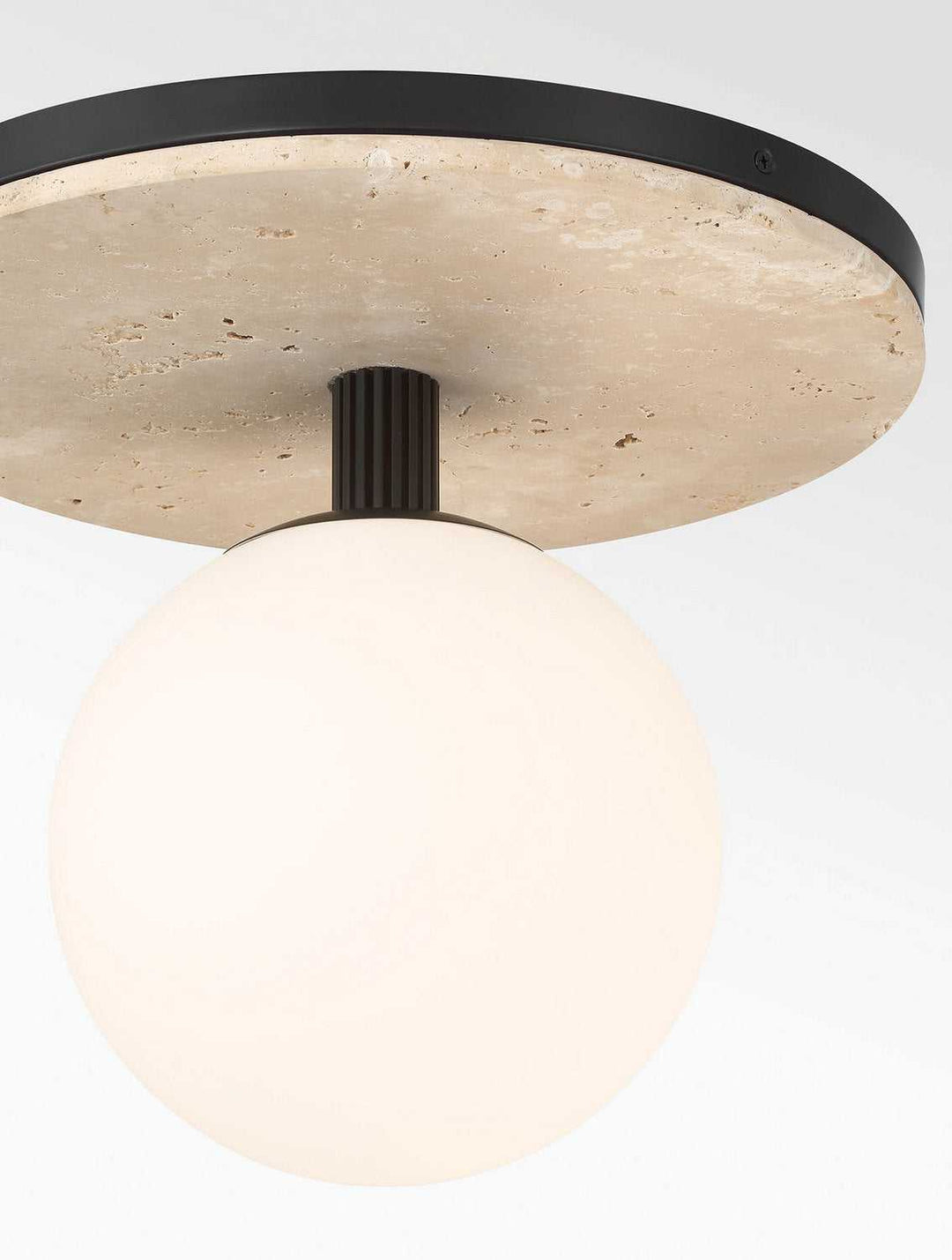 Carnagie LED Flush Mount in Matte Black Eurofase Canada