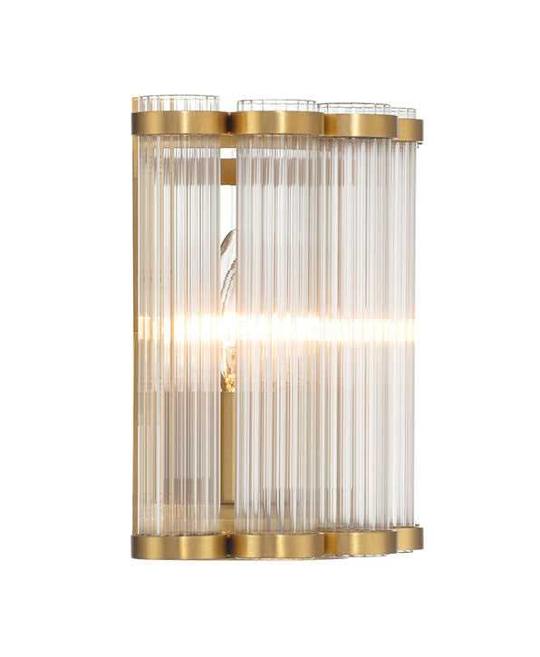 Glasbury Four Light Vanity in Gold Eurofase Canada