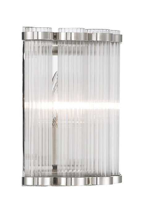 Glasbury Four Light Vanity in Polished Nickel Eurofase Canada