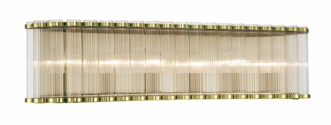 Glasbury Six Light Vanity in Gold Eurofase Canada