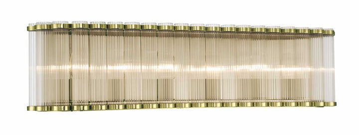 Glasbury Six Light Vanity in Gold Eurofase Canada