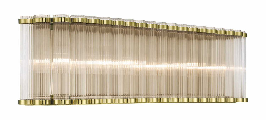 Glasbury Six Light Vanity in Gold Eurofase Canada