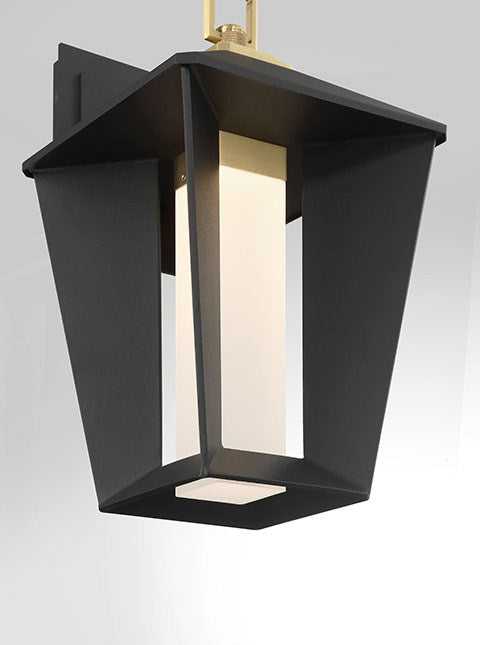 Andson LED Wall Sconce in Brass-Sand Black Mix Eurofase Canada