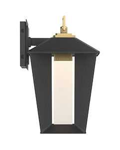 Andson LED Wall Sconce in Brass-Sand Black Mix Eurofase Canada