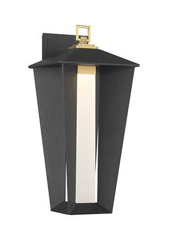Andson LED Wall Sconce in Brass-Sand Black Mix Eurofase Canada